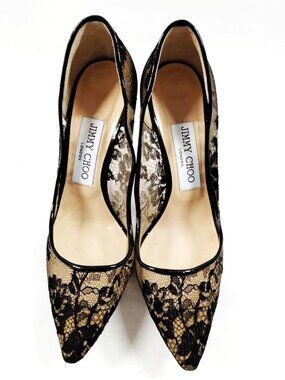 Jimmy Choo Black Women Heels Size 5